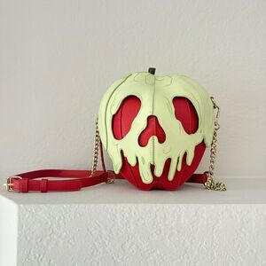 Red and Green Skull Crossbody Bag